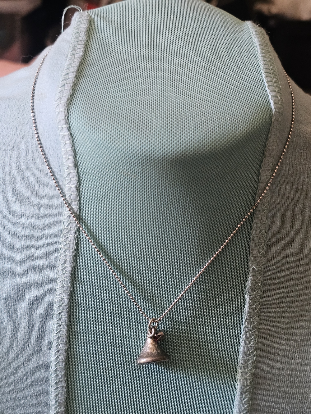 Silver Plated Hershyes Kisses Pendant